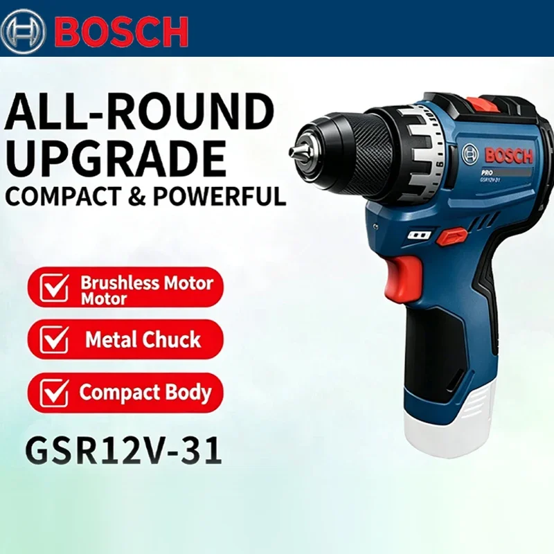 Home Improvement In Usa - Bosch GSR 12V-31 Bor Listrik Tanpa