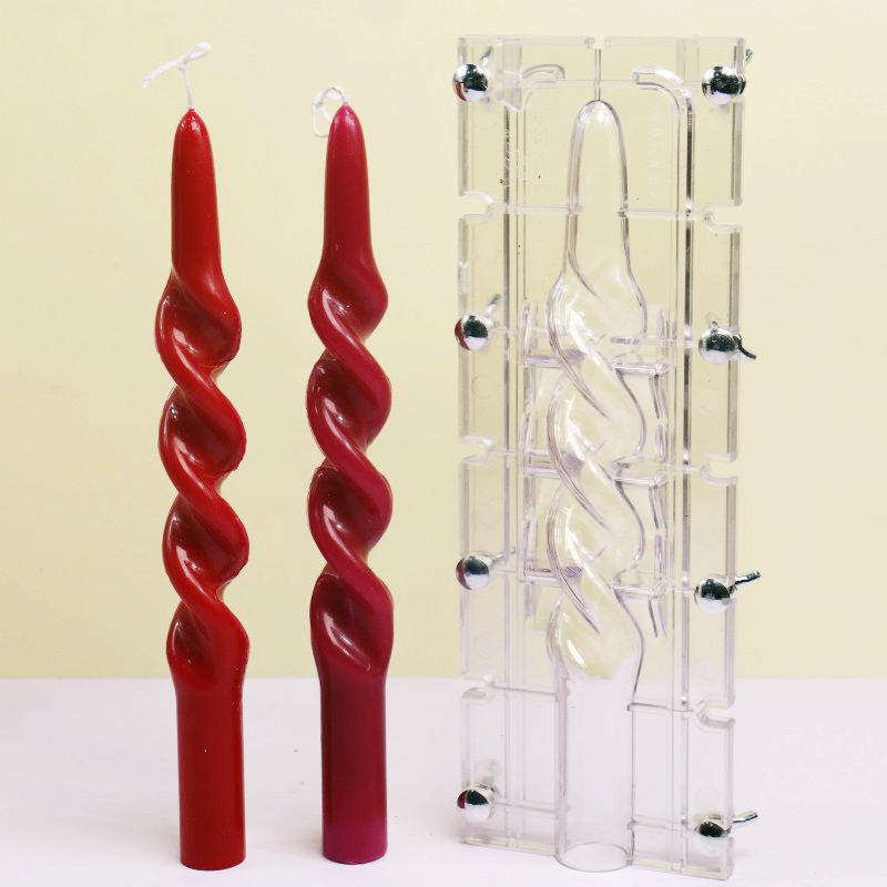 Home Improvement And Diy - Memutar Garis Kolom Akrilik Cetakan Lilin