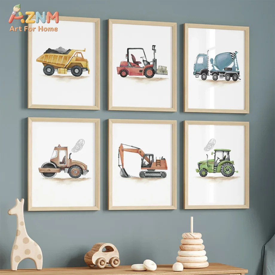 Home Improvement Trends - 6pcs Poster Dekorasi Rumah Kamar Tidur