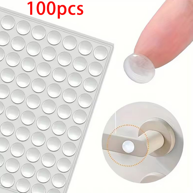 Door Stopper Rubber - 100Pcs Bantalan Kaki Anti Selip dari