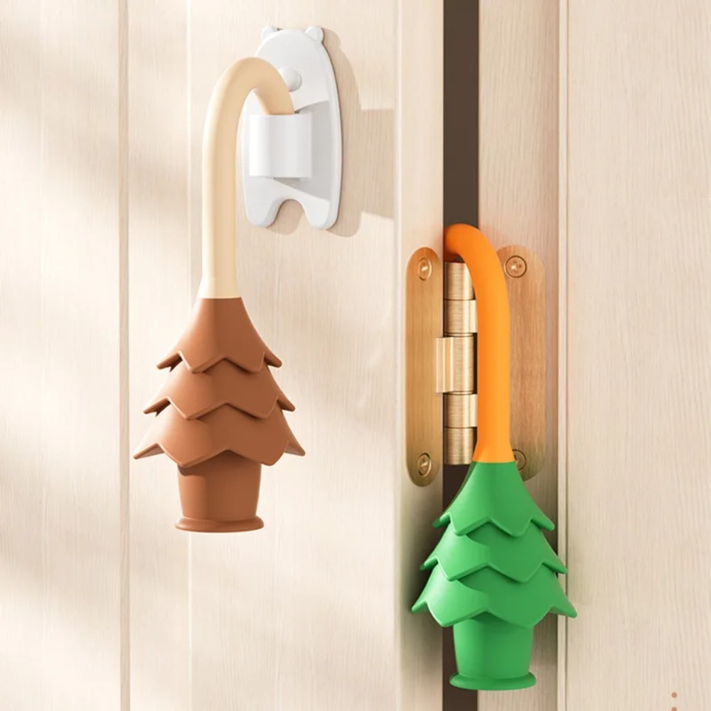 Door Stopper Rubber - Penjepit Pengaman Pintu Anti Jepit Tangan