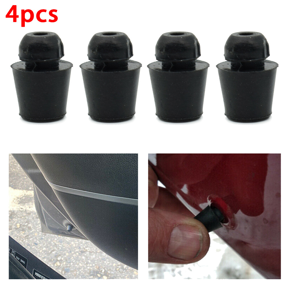 Door Stopper Rubber - 4 buah peredam pintu mobil Universal