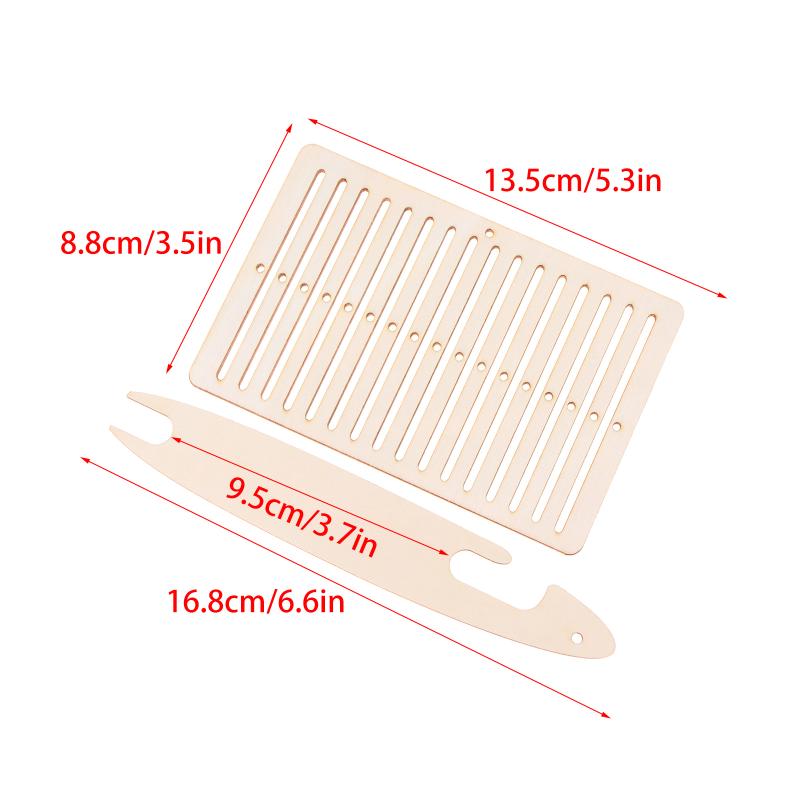 Set Alat Tenun Sabuk Kayu 2Pcs - Home Improvement And Diy ulasan dan harga