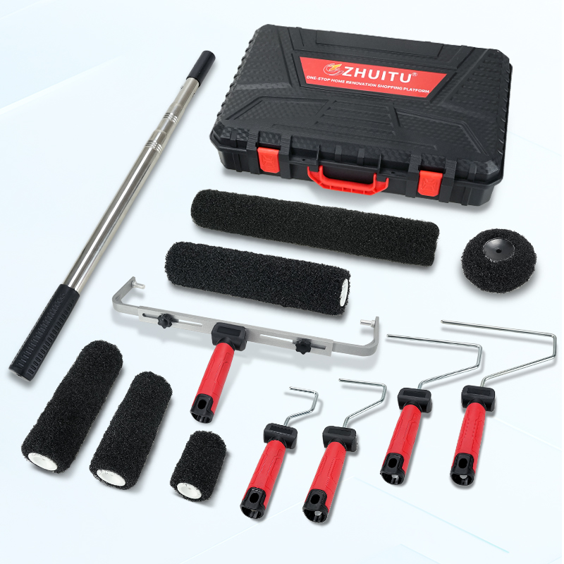 Kit Kuas Rol Serat Hitam untuk - Home Improvement And Diy ulasan dan harga