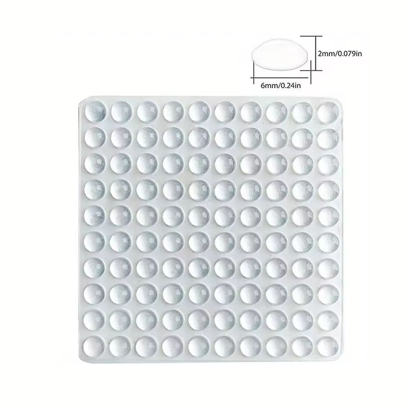 100Pcs Bantalan Kaki Anti Seli - Door Stopper Rubber ulasan dan harga