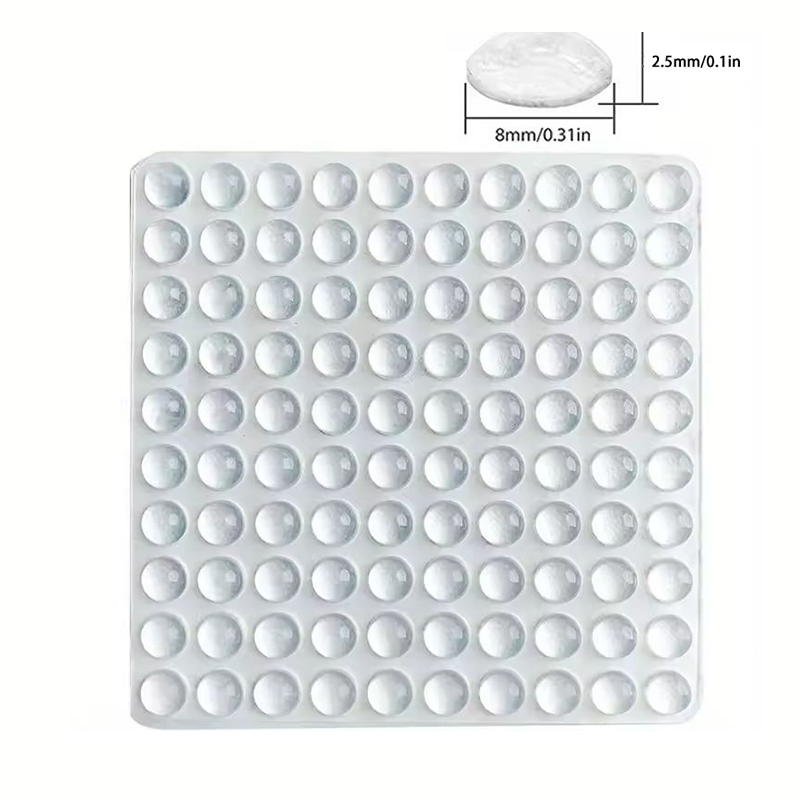 100Pcs Bantalan Kaki Anti Seli - Door Stopper Rubber ulasan dan harga