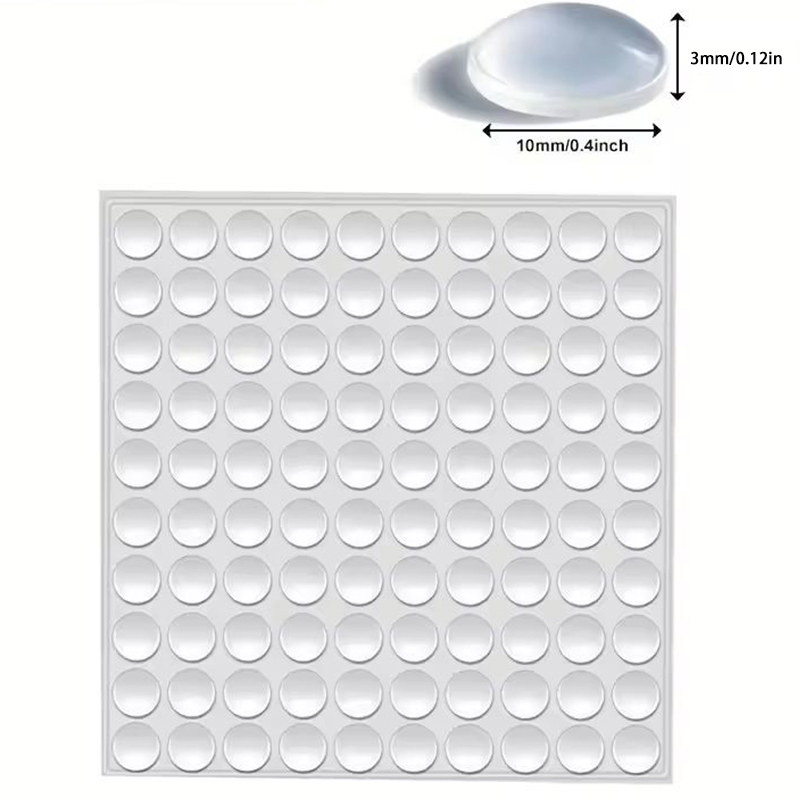 100Pcs Bantalan Kaki Anti Seli - Door Stopper Rubber ulasan dan harga