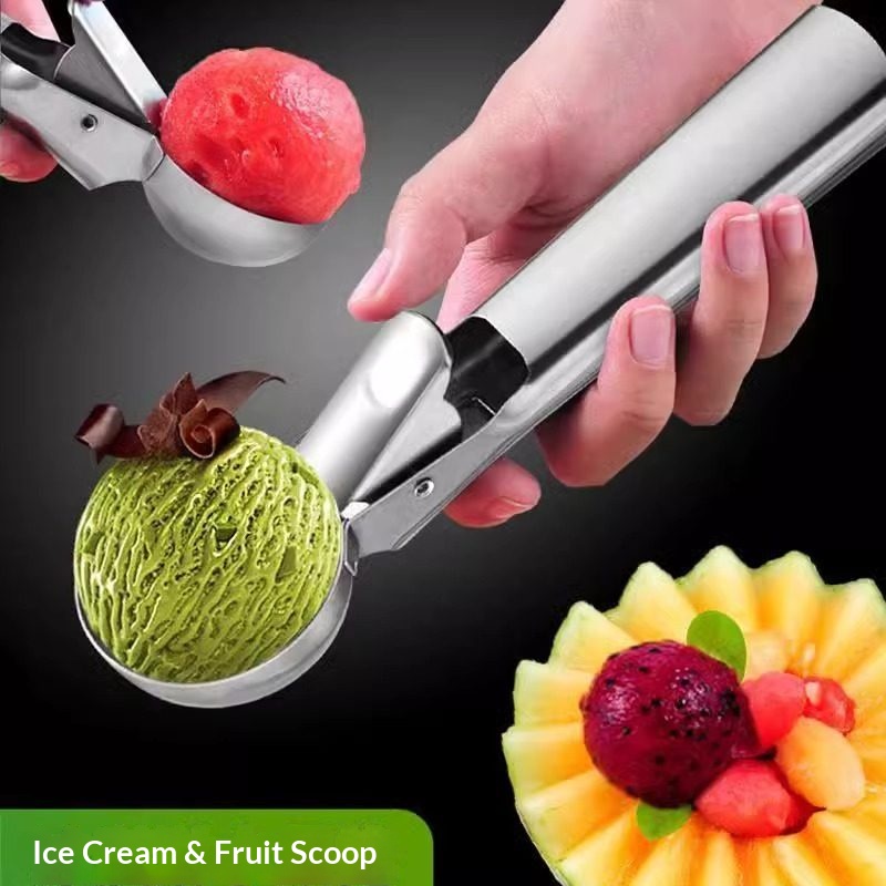 Sendok Es Krim Stainless Steel - Home Improvement Mall ulasan dan harga