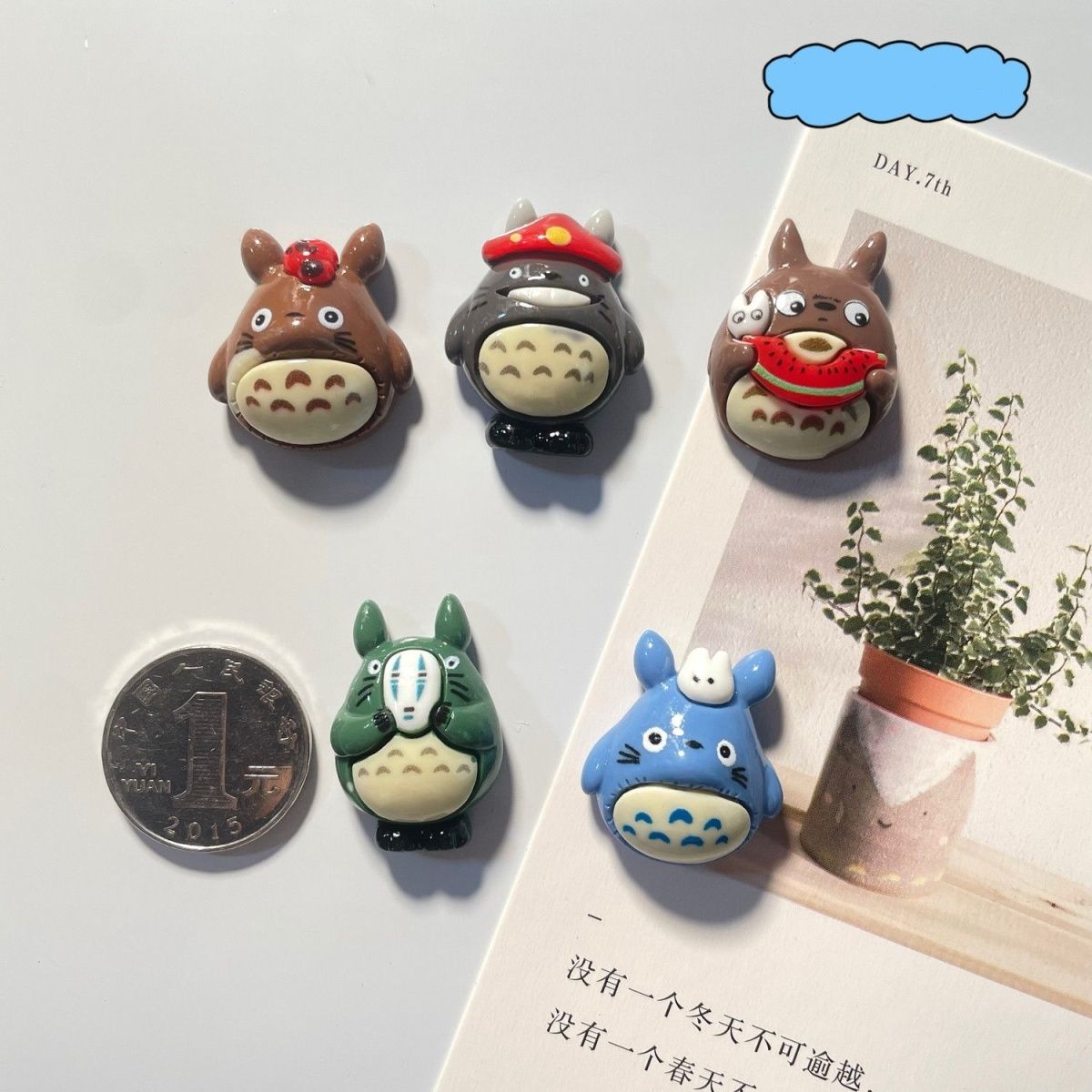 Magnet Kulkas Resin Anime Toto - Home Improvement Trends ulasan dan harga